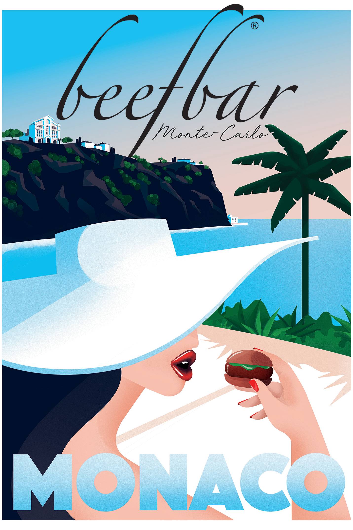 illustration beefbar monaco