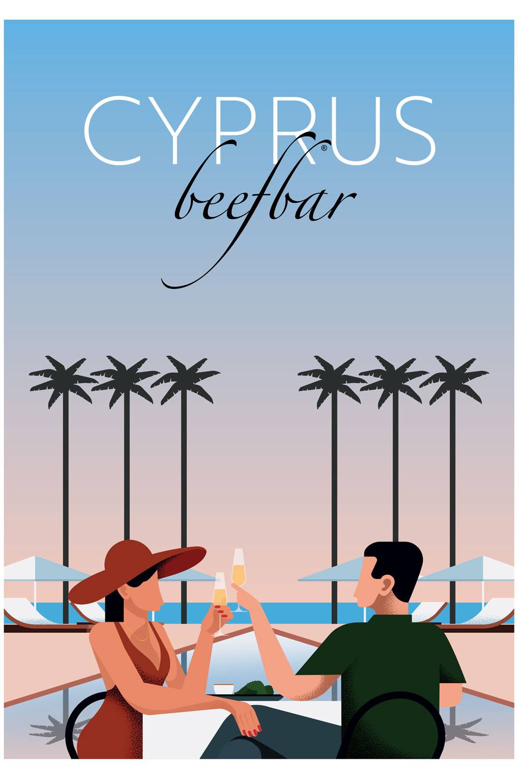 illustration beefbar cyprus